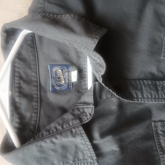 J crew Gray button up classic fit large - Picture 2 of 5